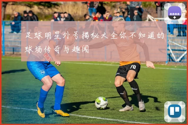 足球明星外号揭秘大全你不知道的球场传奇与趣闻